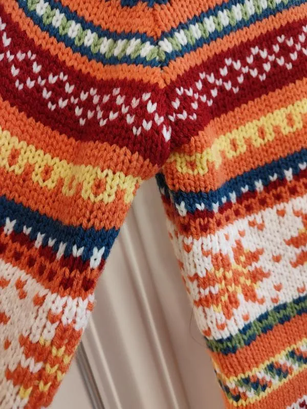 Cardigan TCM EU 40 | Multicolor, Fără mâneci, Lână - Image 9