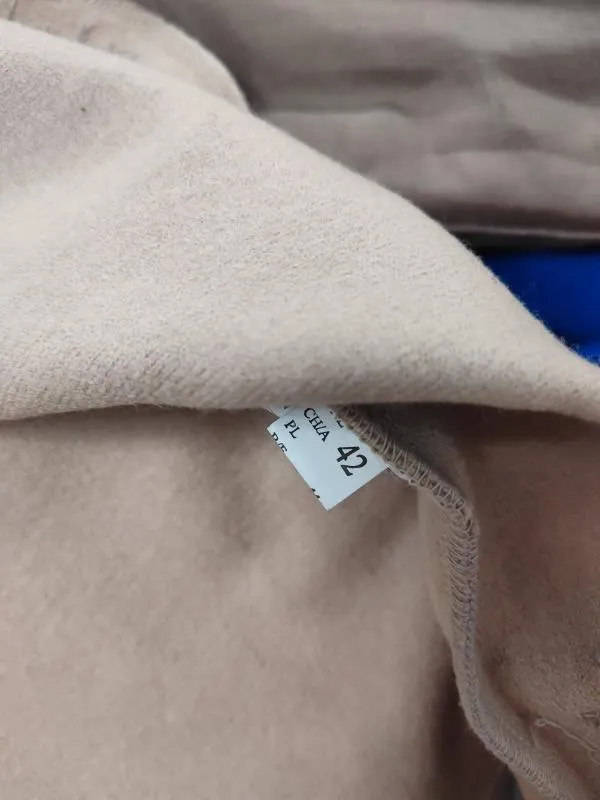 Cardigan Taifun EU 42 | Caramel, Mânecă lungă, Monocrom, Pietre decorative, Lână - Image 11