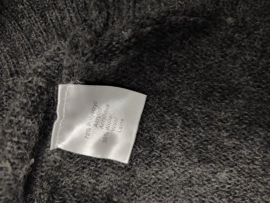 Pulover cu guler înalt Bexleys S | Gri, Mânecă lungă, Lână - Image 10
