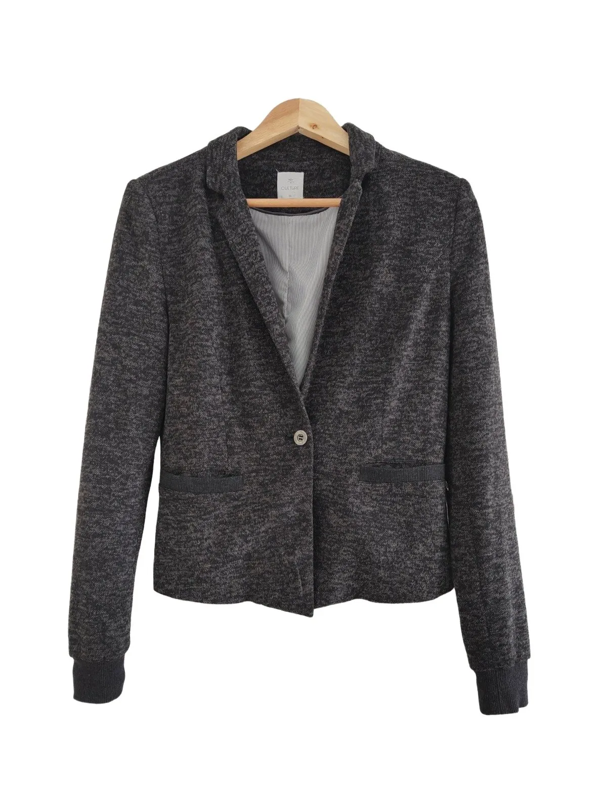 Blazer Culture EU 36 | Gri, Vâscoză