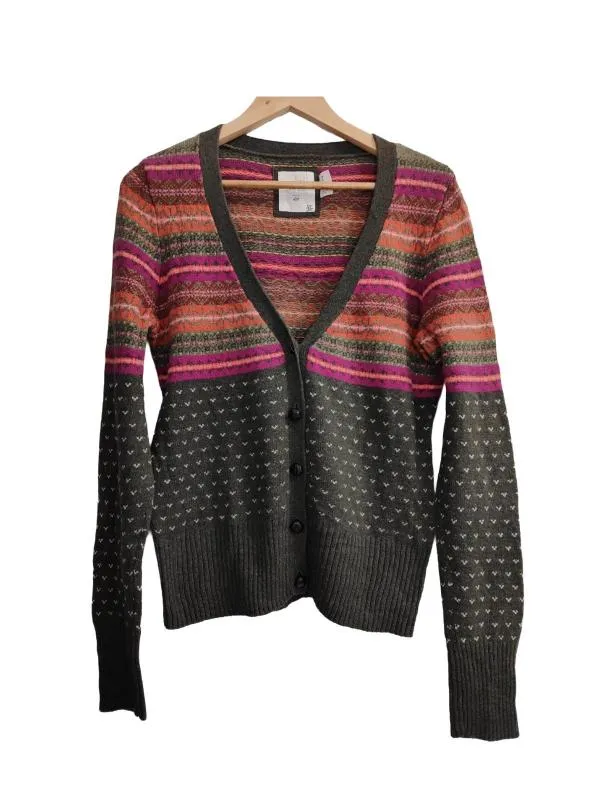 Cardigan H&M EU 40 | Khaki, Mânecă lungă, Bumbac