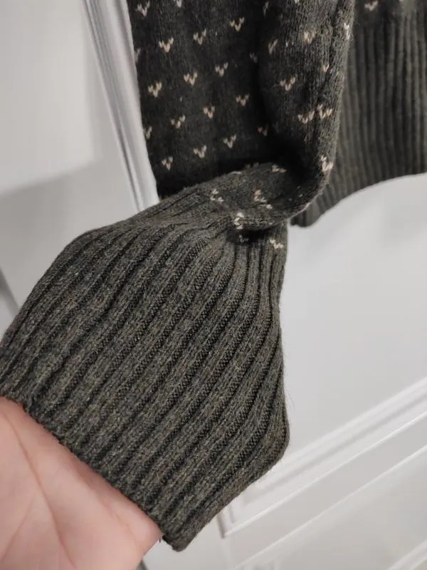 Cardigan H&M EU 40 | Khaki, Mânecă lungă, Bumbac - Image 6