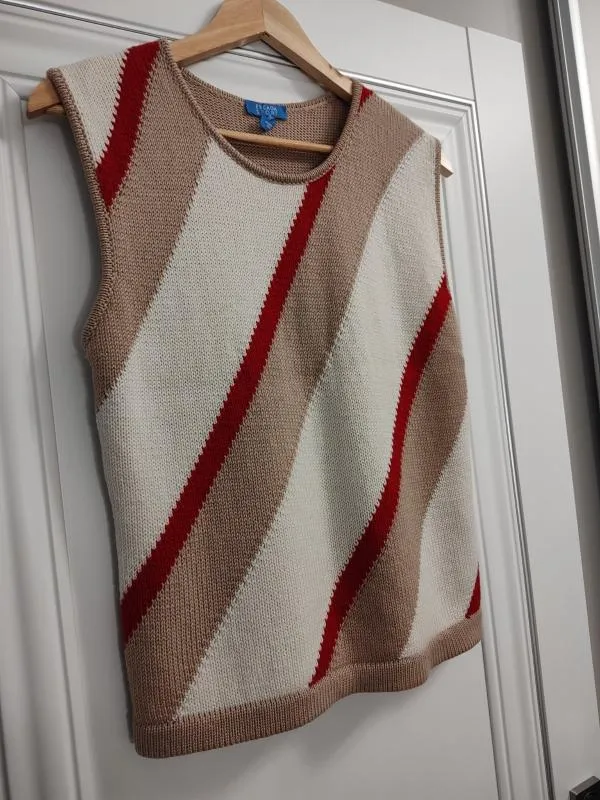 Vestă Escada EU 40 | Bej, Fără mâneci, Lână - Image 3