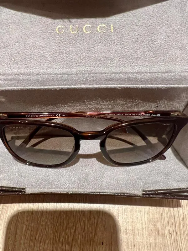 Ochelari de soare Gucci | Maro - Image 9