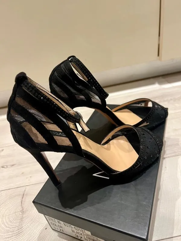 Pantofi cu toc înalt Nissa EU 40 | Negru - Image 5