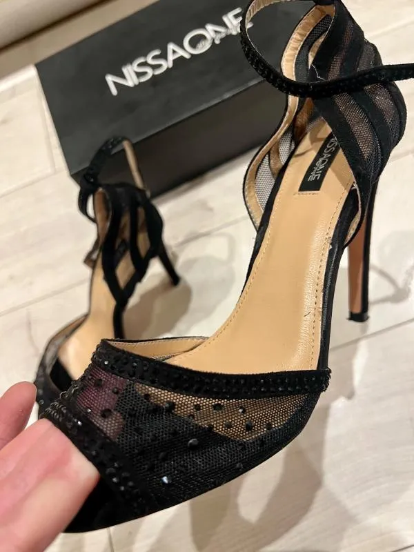 Pantofi cu toc înalt Nissa EU 40 | Negru - Image 6