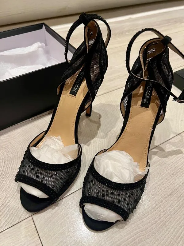 Pantofi cu toc înalt Nissa EU 40 | Negru - Image 7