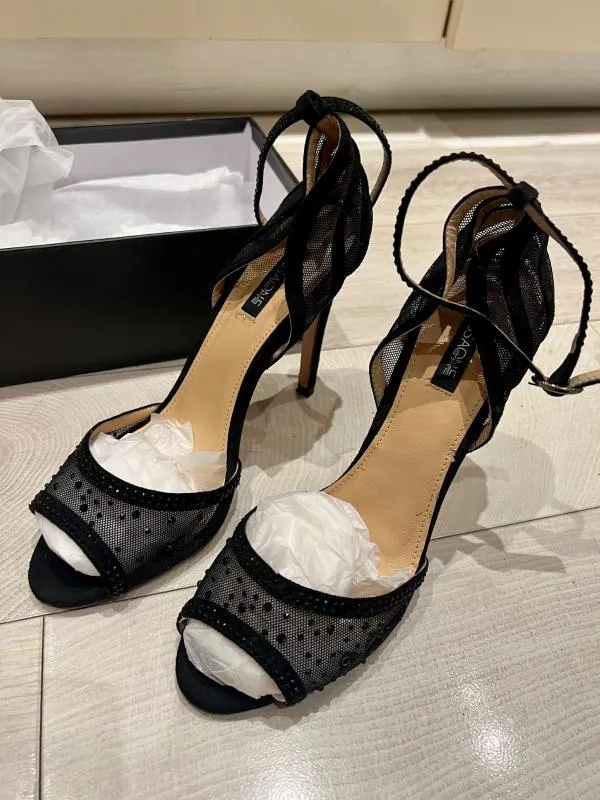 Pantofi cu toc înalt Nissa EU 40 | Negru - Image 8