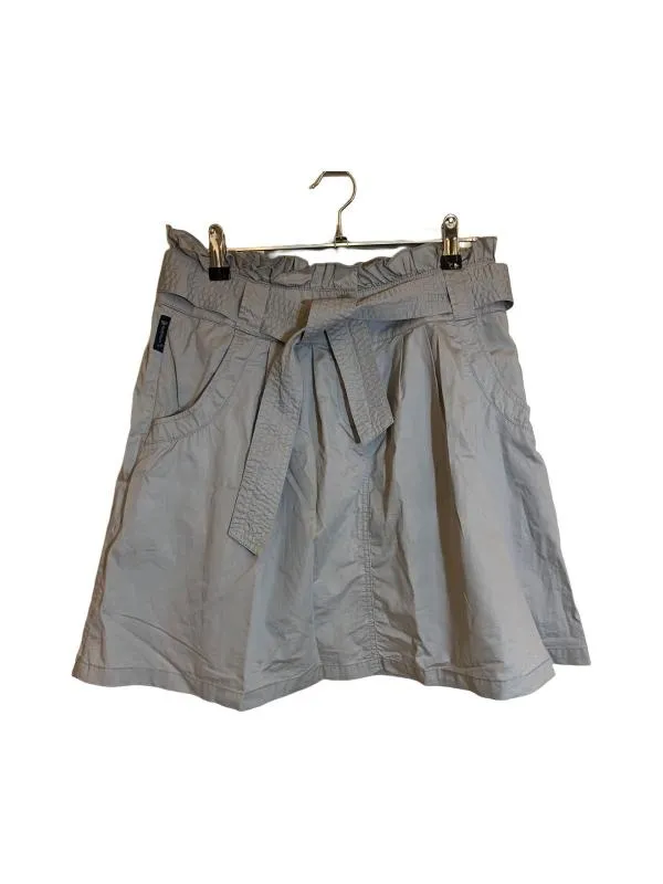 Fustă A-line Armani Jeans M | Gri, Mini, Lungă fit, Paiete, Bumbac