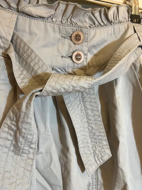 Fustă A-line Armani Jeans M | Gri, Mini, Lungă fit, Paiete, Bumbac - Image 4