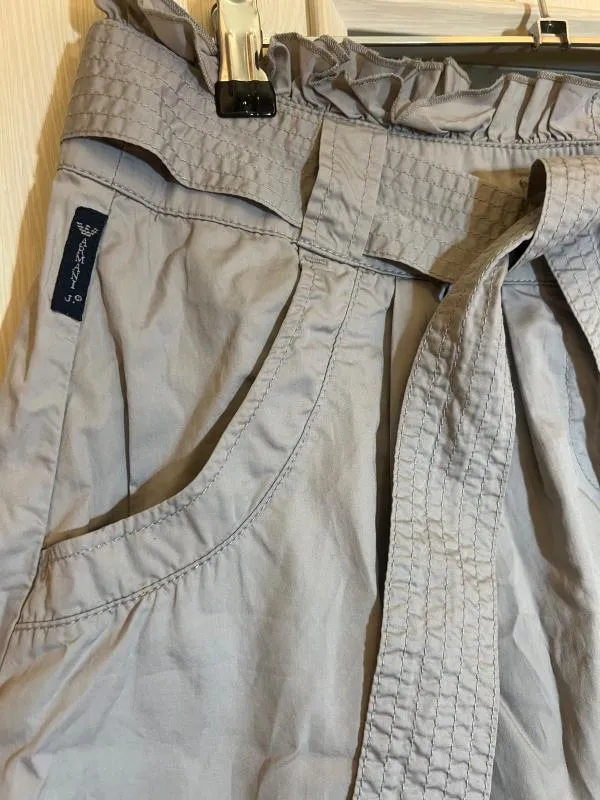 Fustă A-line Armani Jeans M | Gri, Mini, Lungă fit, Paiete, Bumbac - Image 5