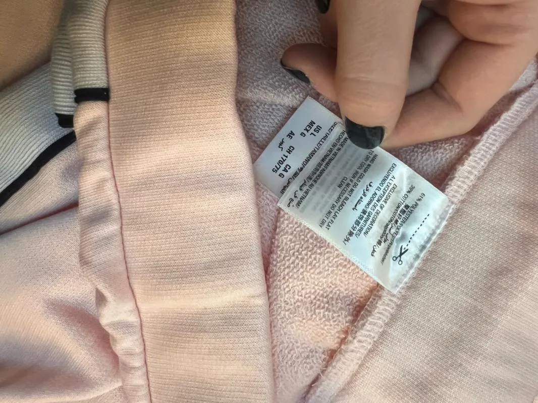 Fustă stil sport Juicy Couture L | Roz, Midi, Talie înaltă, Dungi, Bumbac - Image 9