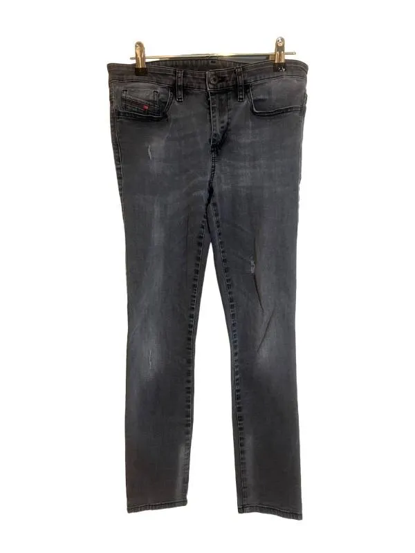 Blugi Diesel S | Gri, Lungi, Bumbac