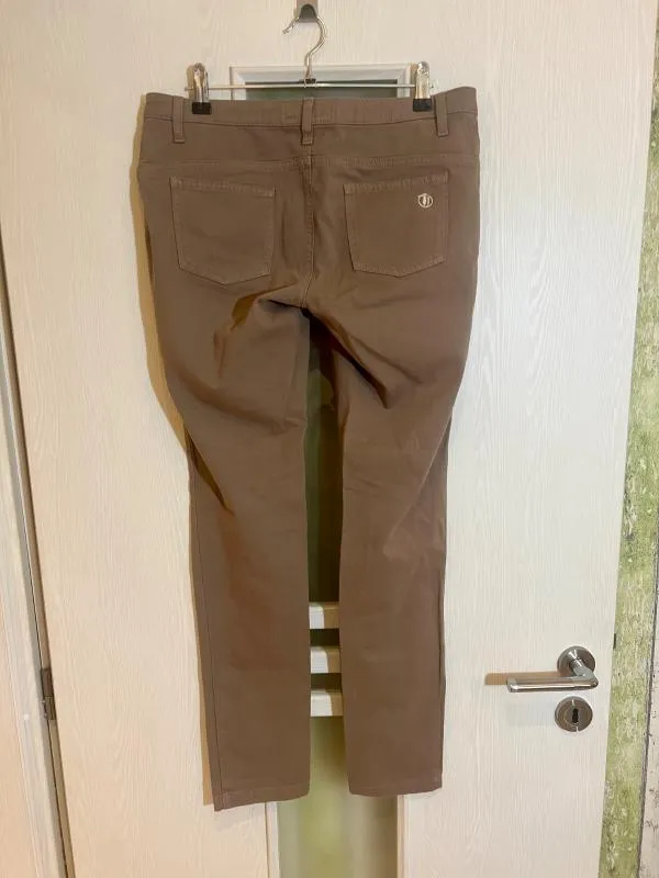 Blugi Trussardi M | Caramel, Lungi, Bumbac - Image 3