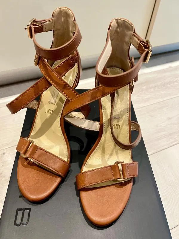 Pantofi cu toc înalt Primadonna EU 39 | Maro, Piele naturală - Image 10
