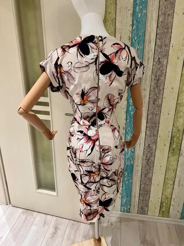 Rochie de ocazie Closet London S | Multicolor, Midi, Mânecă scurtă, Floral & Tropical - Image 10