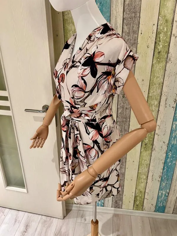 Rochie de ocazie Closet London S | Multicolor, Midi, Mânecă scurtă, Floral & Tropical - Image 11