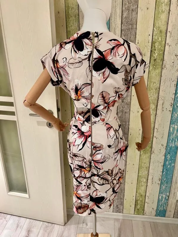 Rochie de ocazie Closet London S | Multicolor, Midi, Mânecă scurtă, Floral & Tropical - Image 8