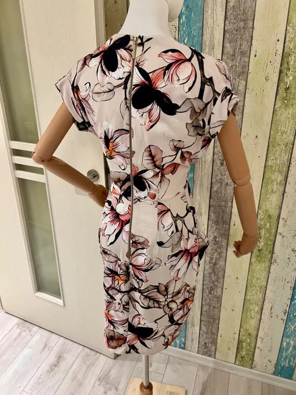 Rochie de ocazie Closet London S | Multicolor, Midi, Mânecă scurtă, Floral & Tropical - Image 9