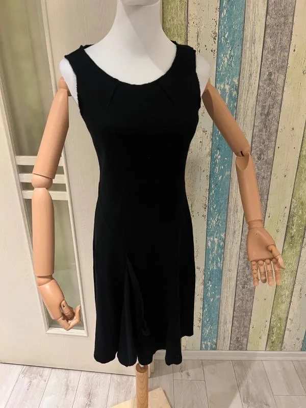 Rochie casual Hobbs London S-M | Negru, Midi, Monocrom, Lână - Image 10