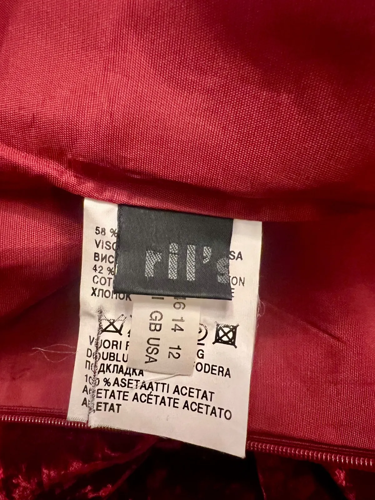 Rochie de ocazie Ril’s M | Burgundy, Maxi, Fără mâneci, Vâscoză - Image 10