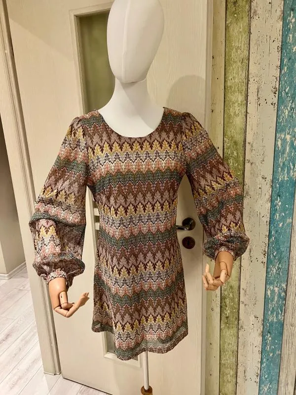 Rochie de seară Miss Selfridge XL | Multicolor, Midi, Mânecă lungă, Broderie - Image 3
