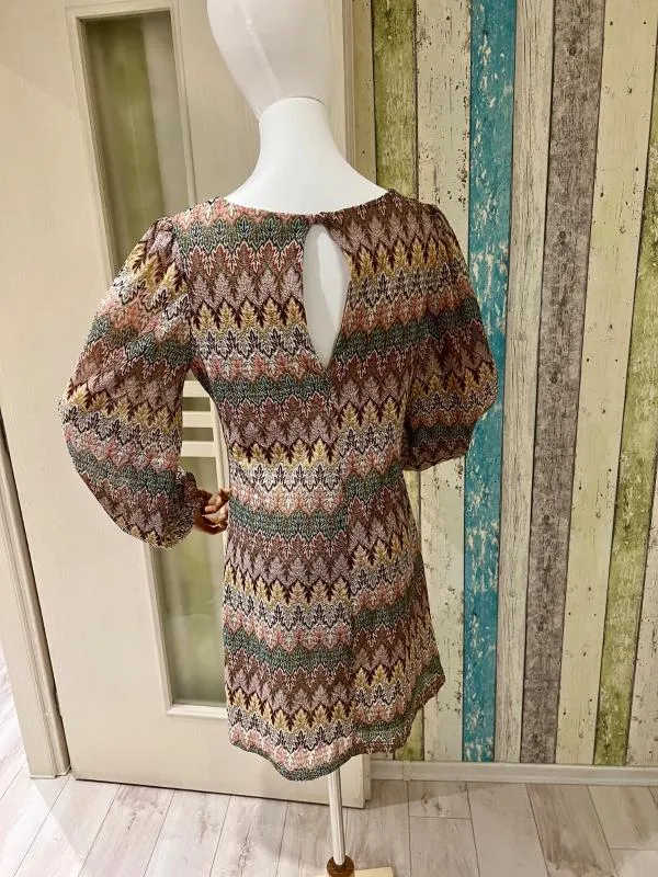 Rochie de seară Miss Selfridge XL | Multicolor, Midi, Mânecă lungă, Broderie - Image 6