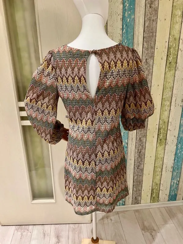 Rochie de seară Miss Selfridge XL | Multicolor, Midi, Mânecă lungă, Broderie - Image 9
