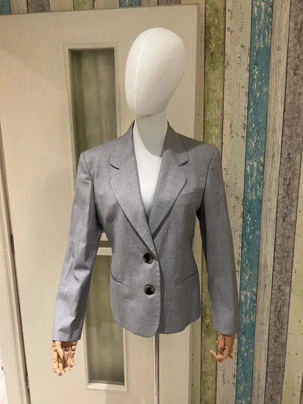 Sacou Seventy XL | Gri, Lână - Image 3