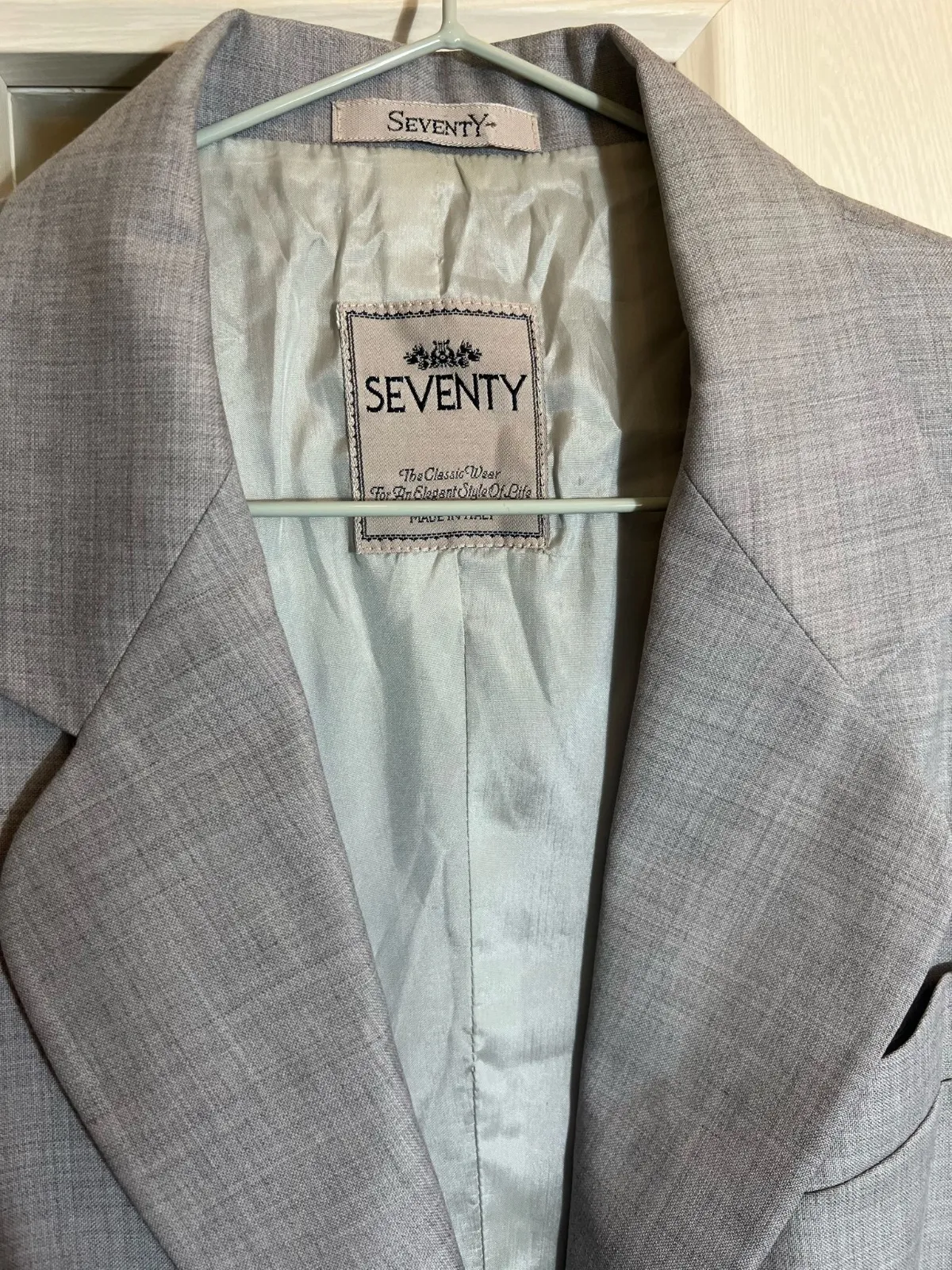 Sacou Seventy XL | Gri, Lână - Image 10