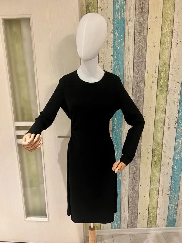 Rochie de seară NA-KD M | Negru, Midi, Cu decupaje - Image 4