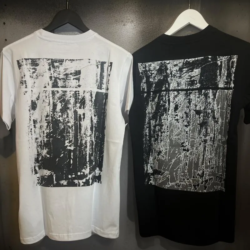 Tricou Off-White M | Negru, Normal, Bumbac - Image 5