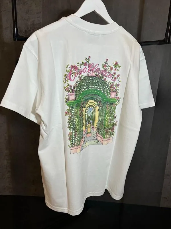 Tricou Casablanca L | Alb, Normal, Bumbac - Image 2