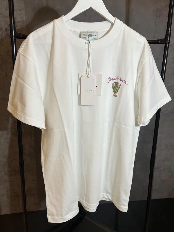 Tricou Casablanca L | Alb, Normal, Bumbac - Image 4