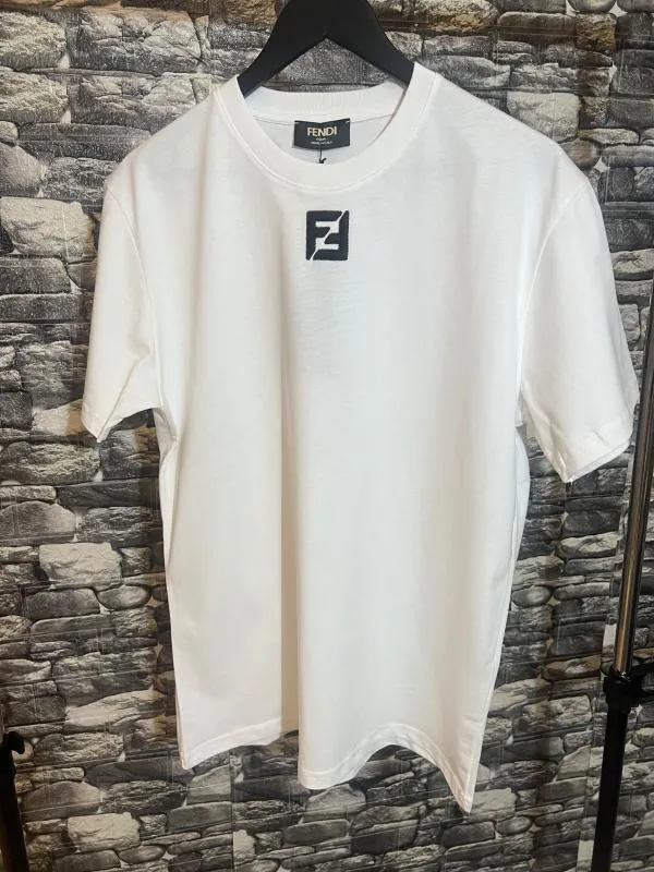 Tricou Fendi L | Alb, Normal, Bumbac - Image 6