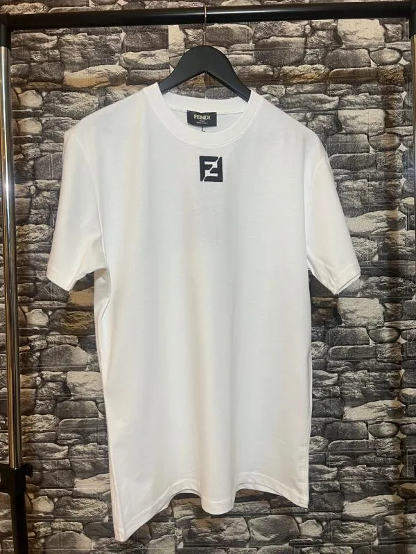 Tricou Fendi L | Alb, Normal, Bumbac - Image 7