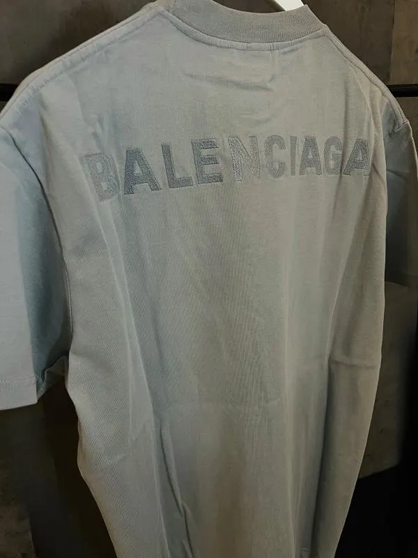 Tricou Balenciaga XL | Gri, Normal, Bumbac - Image 2