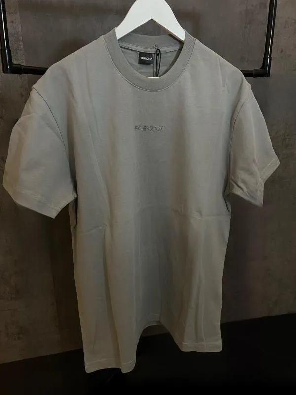 Tricou Balenciaga XL | Gri, Normal, Bumbac - Image 5