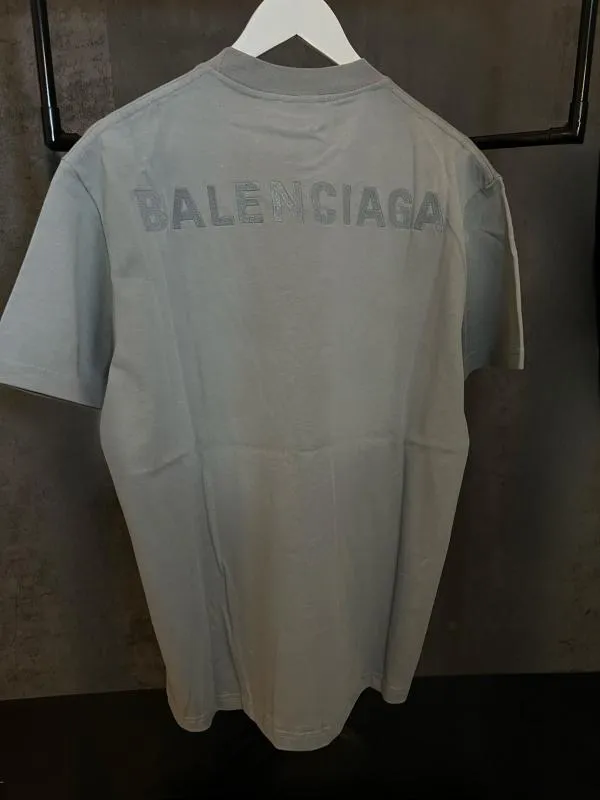 Tricou Balenciaga XL | Gri, Normal, Bumbac - Image 6