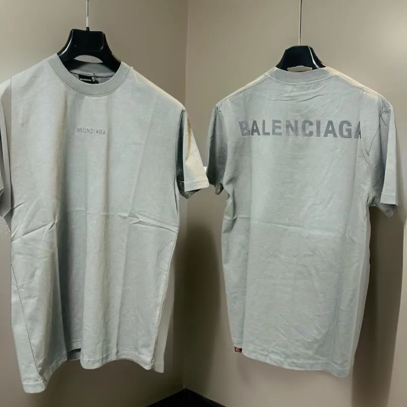 Tricou Balenciaga XL | Gri, Normal, Bumbac - Image 7