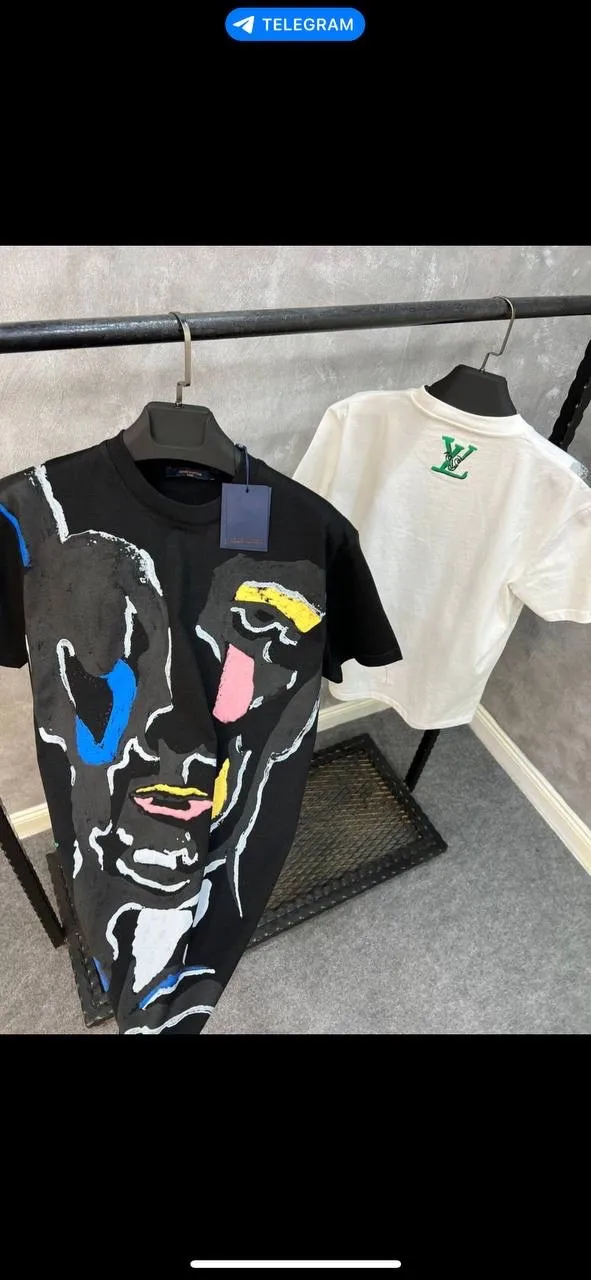 Tricou Louis Vuitton L | Negru, Normal, Bumbac - Image 3