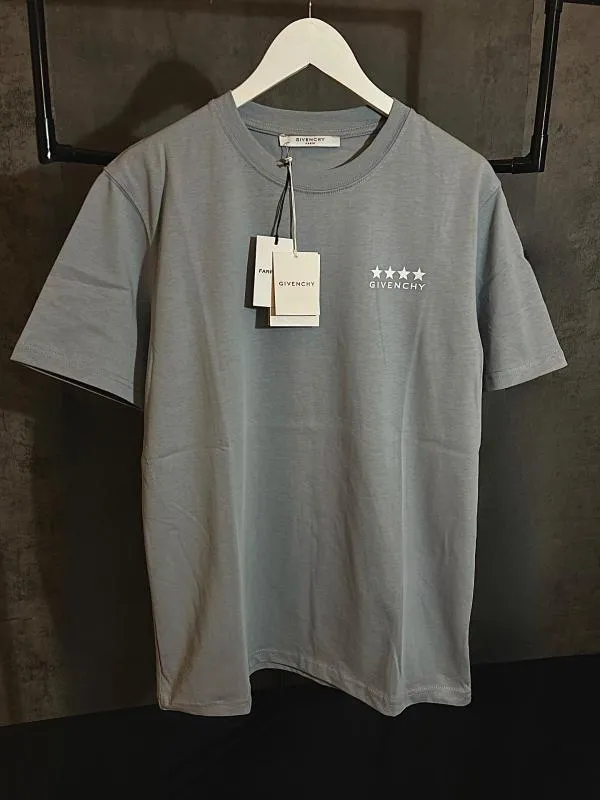 Tricou Givenchy L | Gri, Normal, Bumbac - Image 4