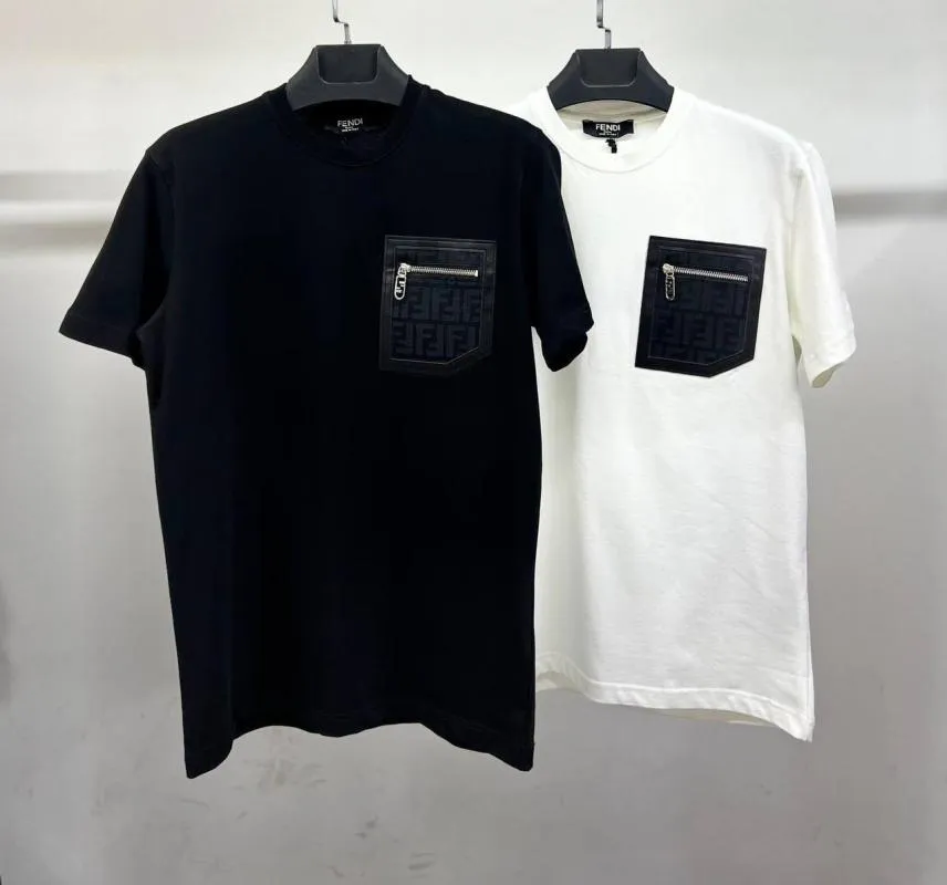 Tricou Fendi L | Negru, Normal, Bumbac - Image 6