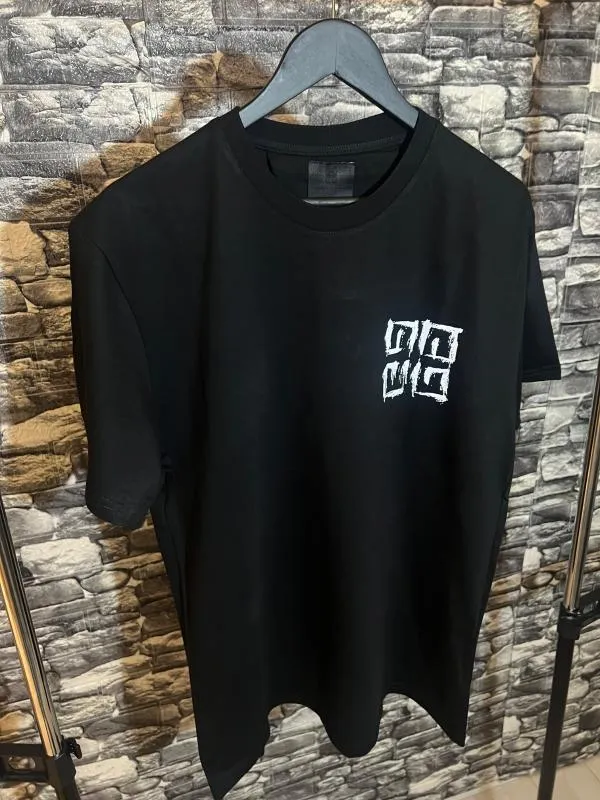 Tricou Givenchy XL | Negru, Normal, Bumbac - Image 10