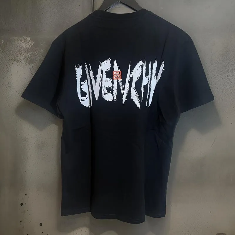 Tricou Givenchy XL | Negru, Normal, Bumbac - Image 2