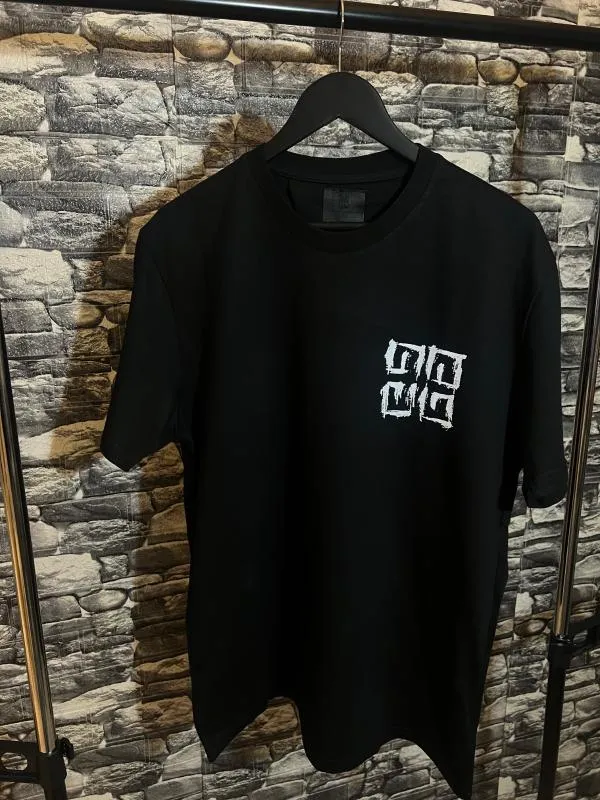 Tricou Givenchy XL | Negru, Normal, Bumbac - Image 7