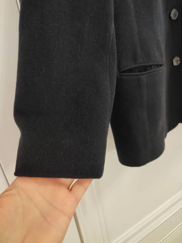 Blazer DinoModa EU 44 | Negru, Monocrom, Lână - Image 7