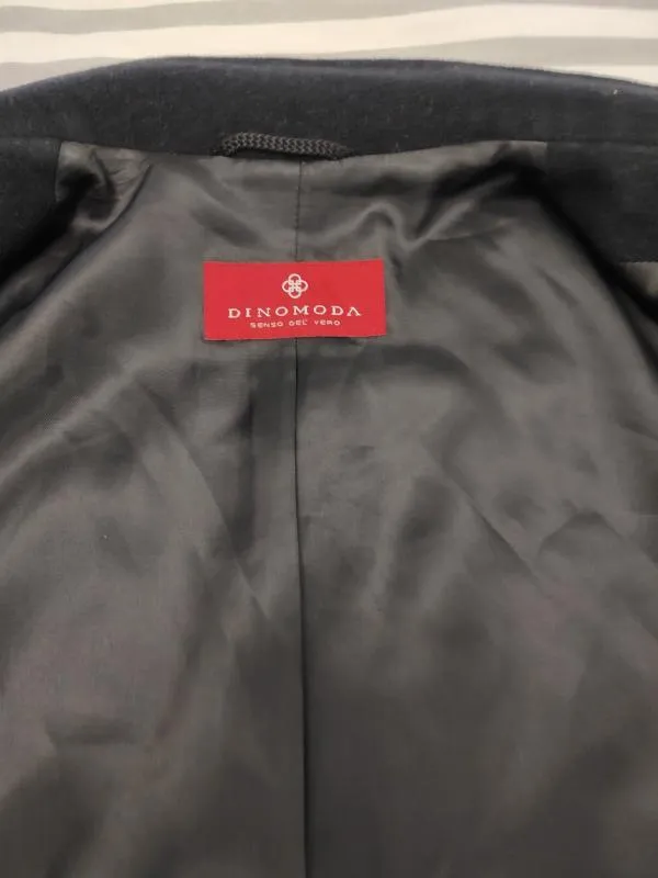 Blazer DinoModa EU 44 | Negru, Monocrom, Lână - Image 8