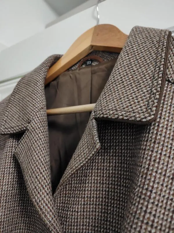 Blazer EU 42 | Maro, Fără glugă, Lână - Image 5