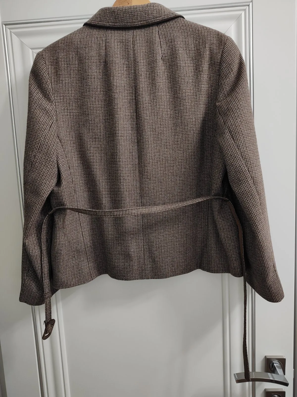 Blazer EU 42 | Maro, Fără glugă, Lână - Image 6